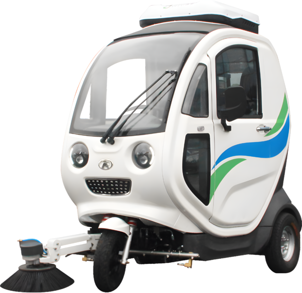 Airuite Q1G pure electric three-wheel high-pressure washing vehicle